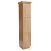 Custom Club Lockers - Single Tier with Crown and Base