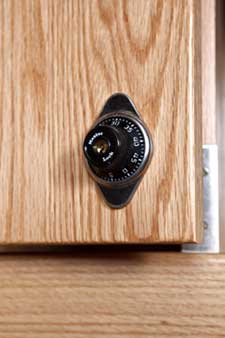 Wood Lockers Master Lock