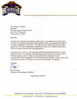 University California Riverside Testimonial