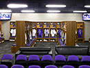 Furman University Lacrosse Wood Lockers