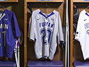 Furman University Lacrosse Wood Lockers