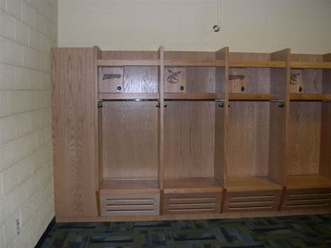 Wood Lockers
