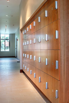 Wood Box Lockers