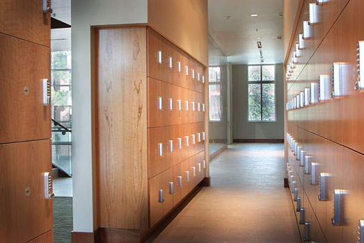 Wood Lockers
