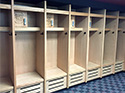 University of South Carolina Football Coaches Wood Lockers