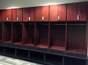 University of South Carolina Tennis Wood Lockers