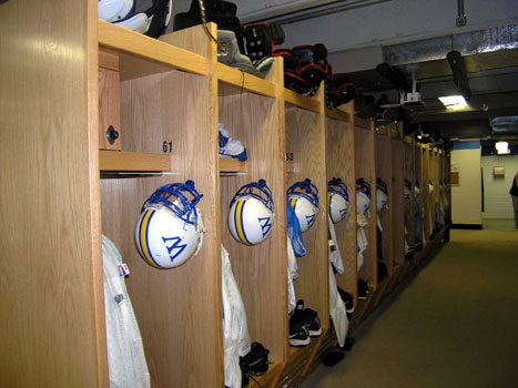 Wood Locker Installation Pics